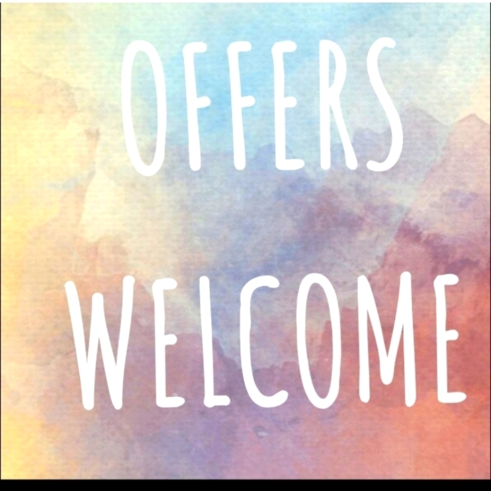 SEND OFFERS!! I'M VERY OPEN! LET'S MAKE A DEAL